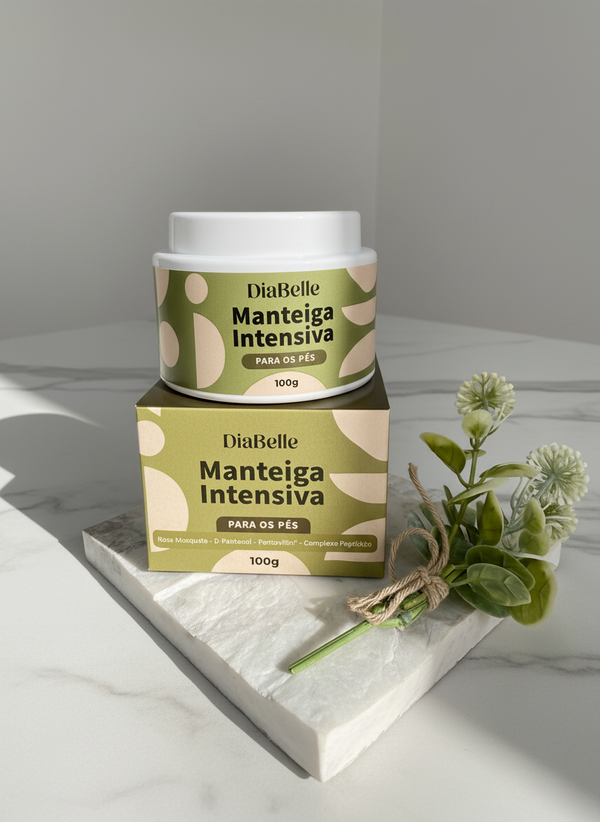 Manteiga Hidratante Intensiva para os Pés